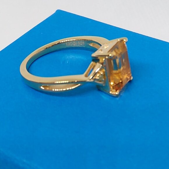 Citrine& yellow diamond! - Picture 5 of 8